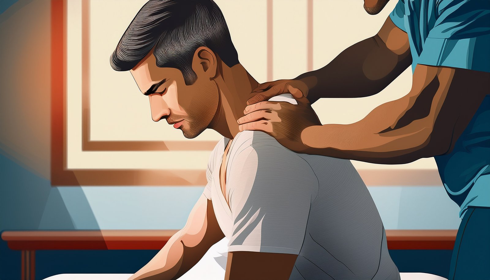 Therapist Performing Manual Therapy